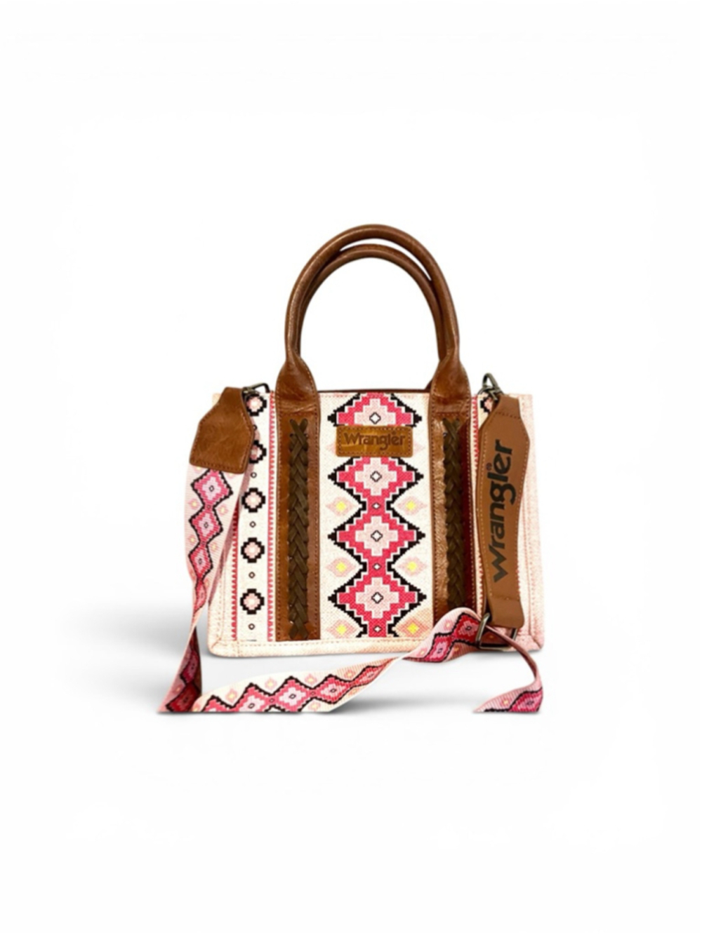 Wrangler Montana West Southwestern Aztec print canvas tote bag medium